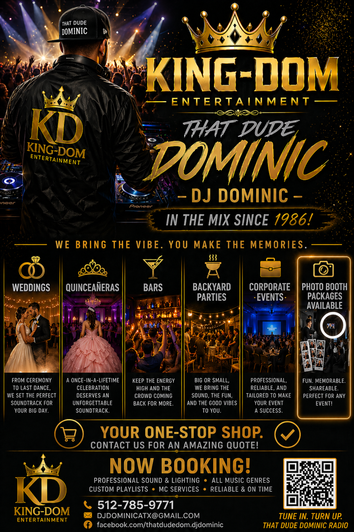 King-Dom flyer style